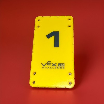 Vex IQ challenge robotic next level Field Scoring Piece from 2017-2019 yellow 1