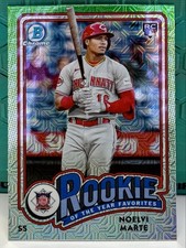 2024 Bowman - Mega Box Chrome Rookie of the Year Favorites Noelvi Marte #ROY4 RC