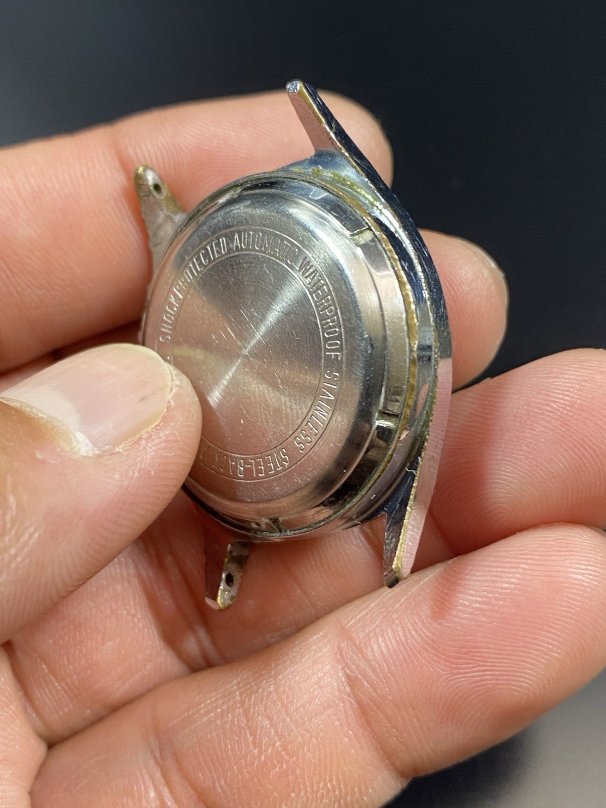 Douglas Automatic 17j Shock Protected Stainless S… - image 12