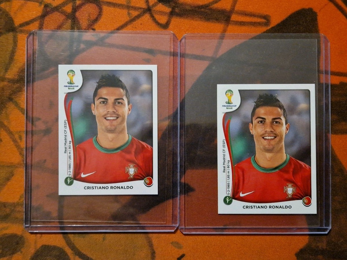 CRISTIANO RONALDO 2014 Panini FIFA WORLD CUP BRAZIL Sticker