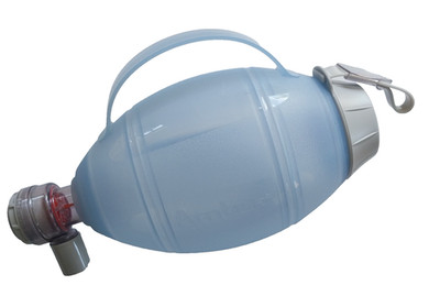 Ambu  OVAL Silikon Beatmungsbeutel, gebraucht used resuscitation ventilateur bag