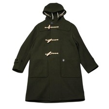 ORCIVAL Duffel Coat Green Wool/Nylon Size 1 Used