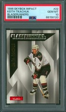 1996-97 SkyBox Impact BladeRunners KEITH TKACHUK #22 Coyotes SP PSA 10 Pop 1