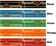 White Water Archery Art Deco Geometric 1 Arrow Wraps 15 Pc Pack Choose Sizes