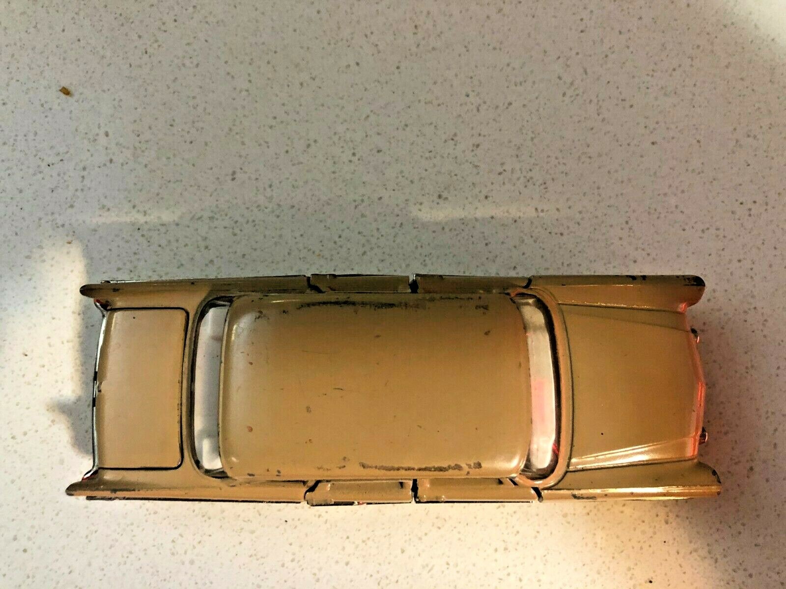 1:43 VINTAGE SOVIET RUSSIAN USSR RARE GAZ-13 CHAIKA BEIGE LIMO