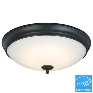 Commercial Electric Led 23 120watt Flushmount Ceiling Light Oil