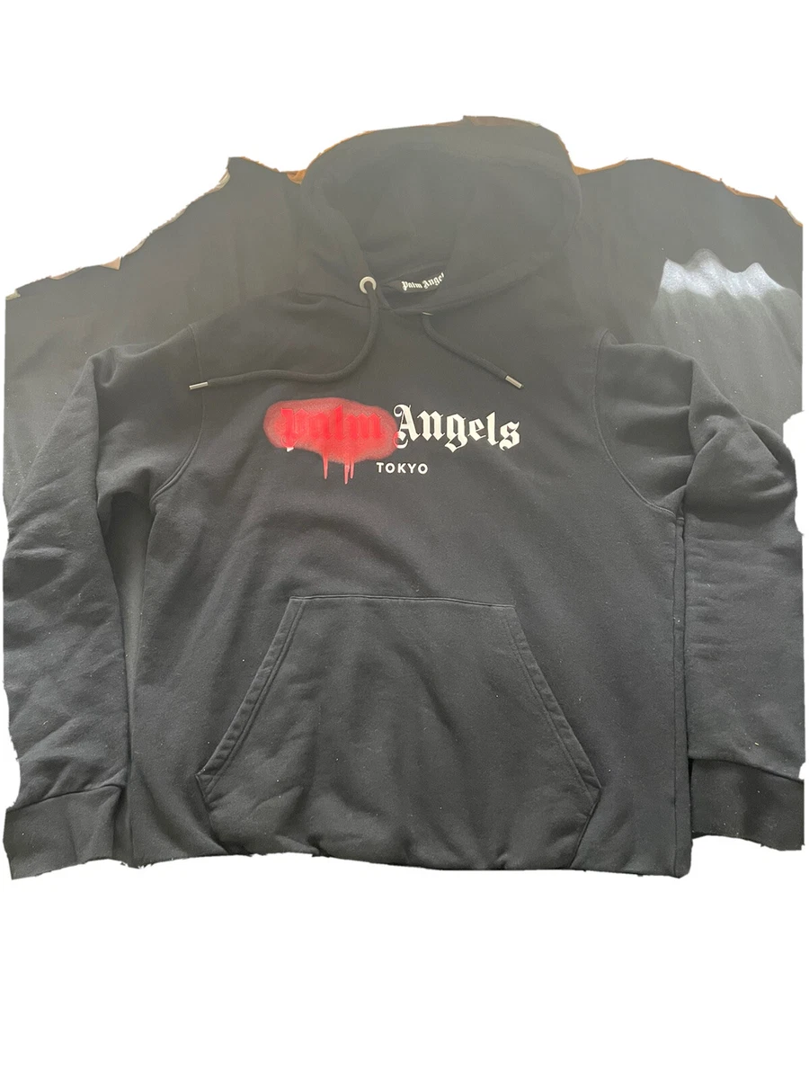 palm angels tokyo spray paint hoodie | eBay