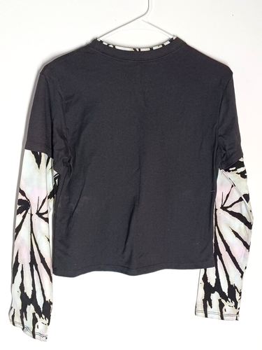 Grateful Dead Shirt Size Junior XS Black Zebra Long Sleeve Dancing Bears - Picture 4 of 6