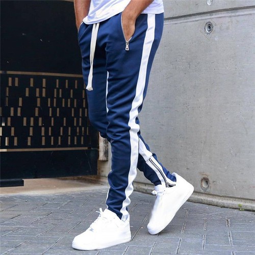 Mens Slim Fit Tracksuit Bottoms Sport Jogging Joggers Sweat Pants Trousers 2025 - Picture 15 of 15