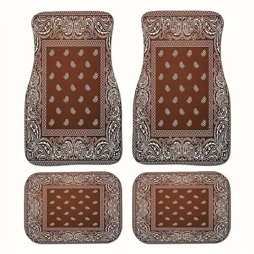 Carpet Car Floor Mat Front Rear Seat Durable Floor Carpet Heavy Duty Rubber Back - Picture 5 of 35