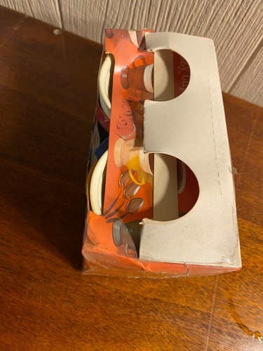 VINTAGE SOLO COZY CUPS - 20 CUPS/4 BLUE  PLASTIC HOLDERS - RECORD OFFER - NOS - Foto 7 di 8