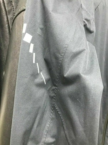 NWT! New Balance Women's Storm Striker Jacket W/HOOD BLACK WRJ8104 REFLECTIVE - Picture 7 of 12