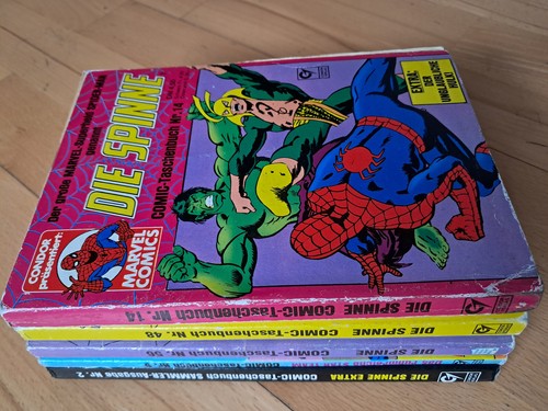 Die Spinne Nr.14, 48, 56, Extra Nr.2, Star Team Nr.9 -Konvolut 5 Taschenbücher - Picture 3 of 3