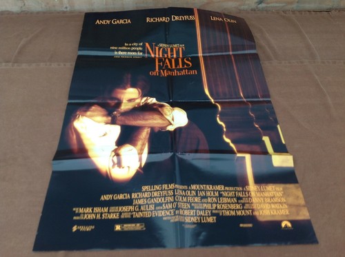 1996 Night Falls On Manhattan Original Movie House Full Sheet Poster