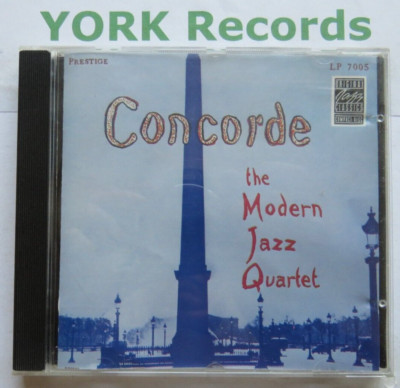 MODERN JAZZ QUARTET - Concorde - Excellent Condition CD Album Prestige