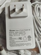 12V 3A Genuine Govee BI36G-120300-AdU Adapter Wall Charger for LED Strip Light