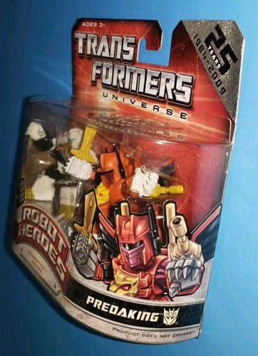 Transformers Robot Heroes PREDAKING & RICOCHET G1 Wave 5 UNRELEASED Neu Sealed - Bild 14 von 23