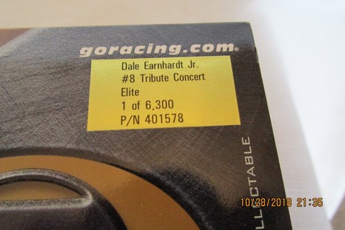 Dale Earnhardt Jr. #8 Daytona Tribute Concert Elite 1:24 Diecast (5225 of 6300) - Picture 3 of 12