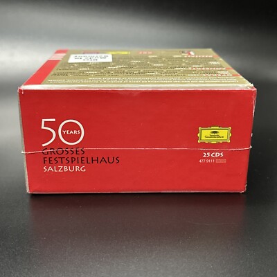 50 Years Grobes Festspielhaus Salzburg by Various (CD, 2010