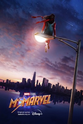 Ms. Marvel 8x12 Metal Movie Poster Sign [B] Christopher Lambert
