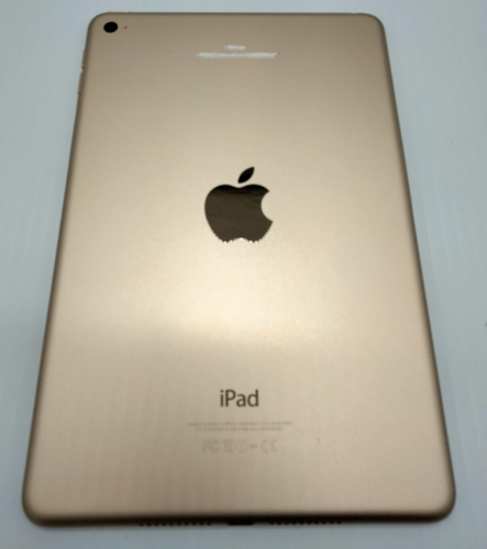 Apple iPad Mini 4th Gen 7.9" 128GB A1538 WIFI MK9W2LL/A Tablet GOLD white - Afbeelding 1 van 12