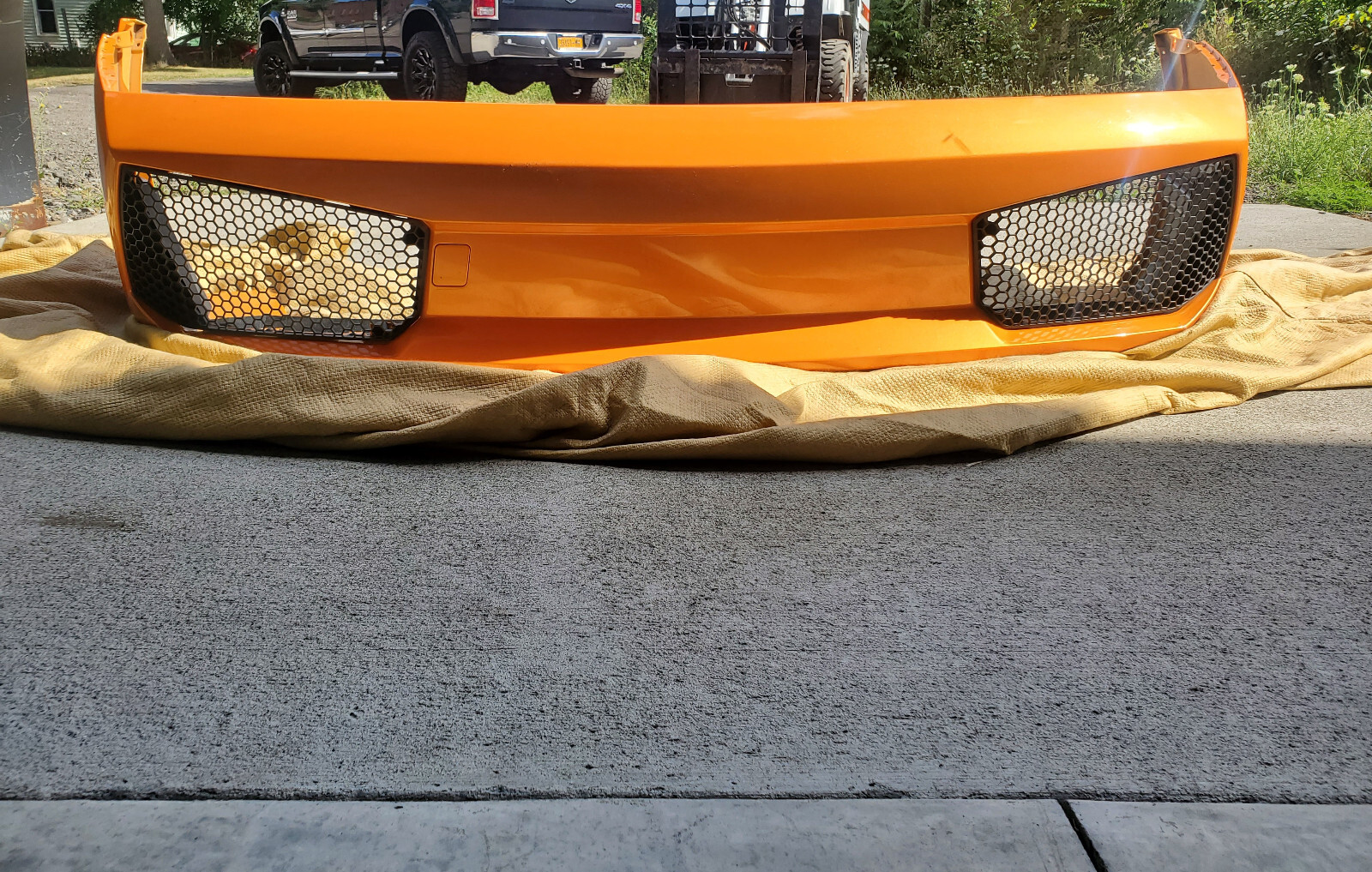 04-08 Lamborghini Gallardo Front Bumper Cover Complete w grilles OEM