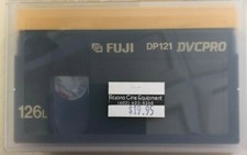 New Fujifilm DVCPro Tape, 126 Minutes, Large Video Cassette Tape, DP121-126L