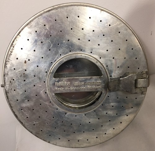 HILFIX DBGM VINTAGE TINNED STEEL 3 PIECE RICE MOLD W CUP REISKOCHFORM W.GERMANY - 第 7/7 張圖片