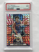 2021 Mosaic Cade Cunningham Pink Swirl 09/11 PSA 9! POP 1! 🔥🔥🔥