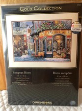 Dimensions EUROPEAN BISTRO 35224 Counted Cross Stitch Kit