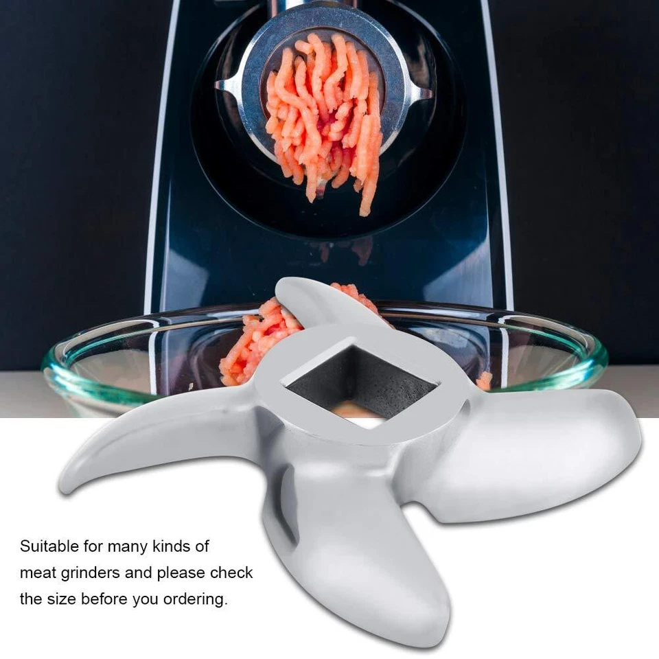 Edelstahl Fleischwolf Klinge Fleischwolf Messer Ersatz Zubehör perfekt für Ih... - Bild 3 von 4