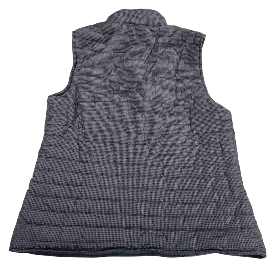 Мужской жилет London Fog Puffer Цвет черный Размер M На молнии Стеганый Флисовый Карман Гончая - Изображение 2 из 4