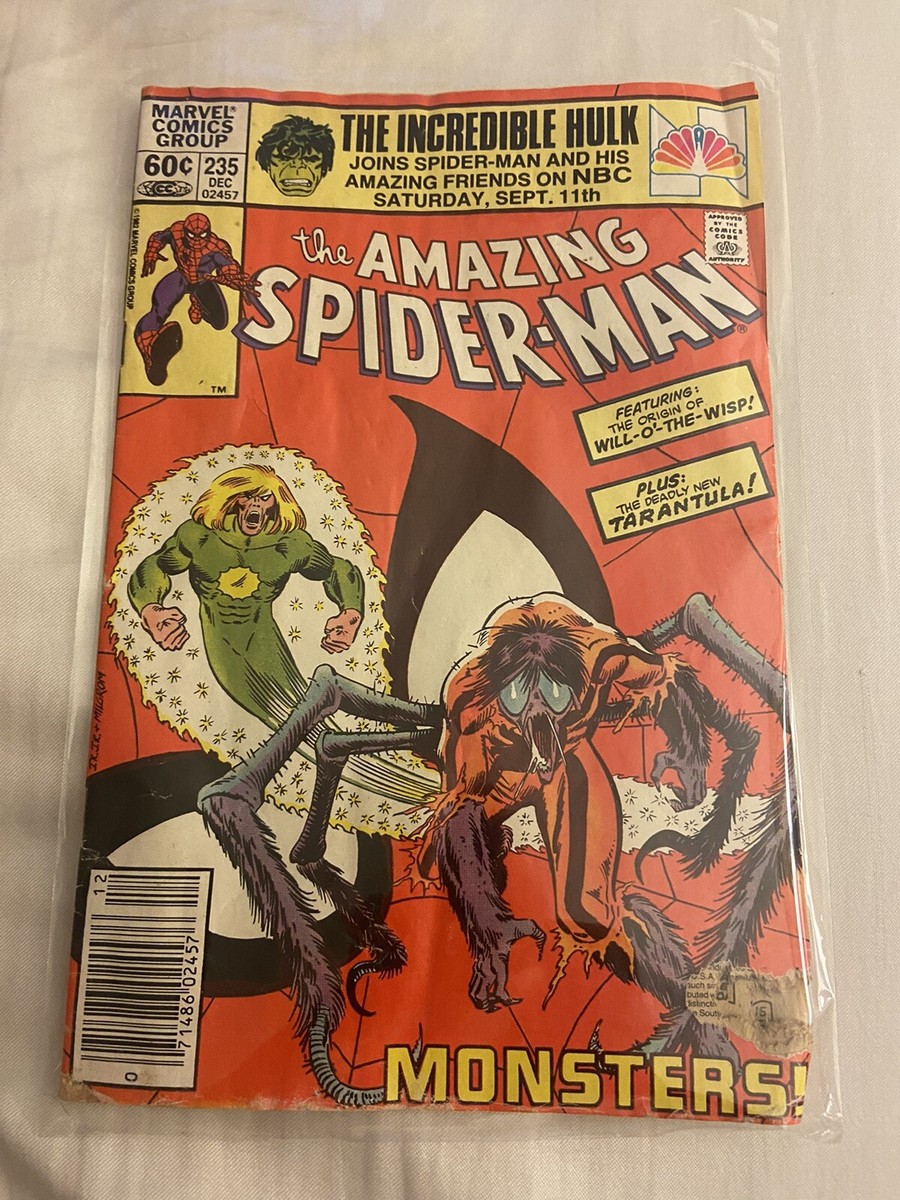 Amazing Spider-Man 235 Marvel 1982 Will O The Wisp Tarantula John