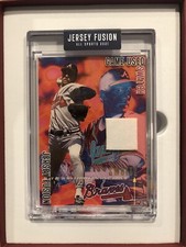 2021 JOHN SMOLTZ JERSEY FUSION IN BOX ATLANTA BRAVES PATCH MLB