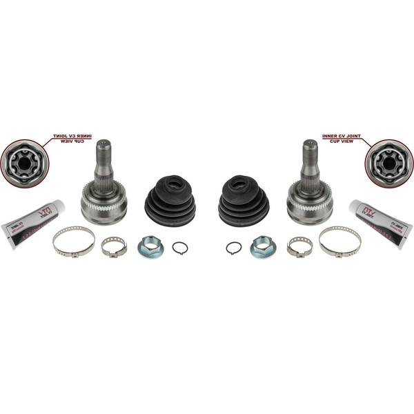 2X NTY Gelenksatz Antriebswelle Vorne FüR Chrysler 300 M LR 3.5 V6 24V 2.7-image
