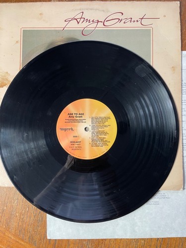 AMY GRANT-Age To Age-Vinyl LP-1982 Myrrh MSB-6697 VG/G/VG - Picture 3 of 7