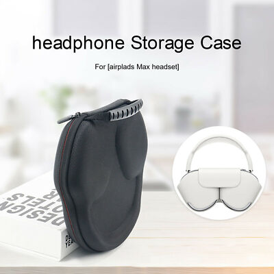 Stoßfest Lagerung Schutzhülle EVA Case Für Apple AirPods Max Headphone