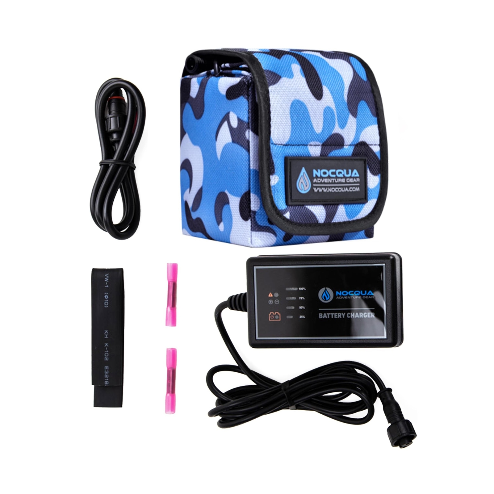 Pro Power Water-Resistant Battery and Charger Kit - Compatible with GPS, Dept...