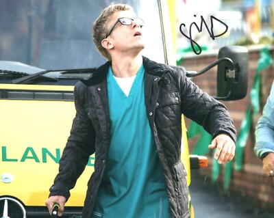 GEORGE RAINSFORD Signed 10x8 Photograph TV HOLBY CITY