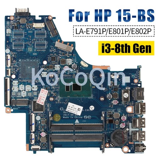 Scheda madre per notebook HP 15-BS LA-E791P LA-E801P LA-E802P Placa 924757-601 - Foto 12 di 26