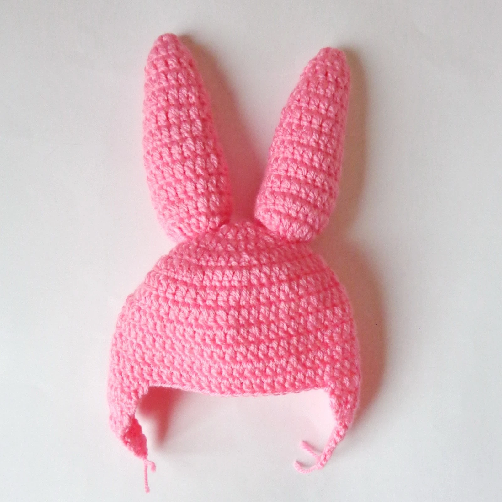 Pink Bunny Ear Flap Hat Newborn to Adult Louise Belcher Hat
Opens in a new window or tab