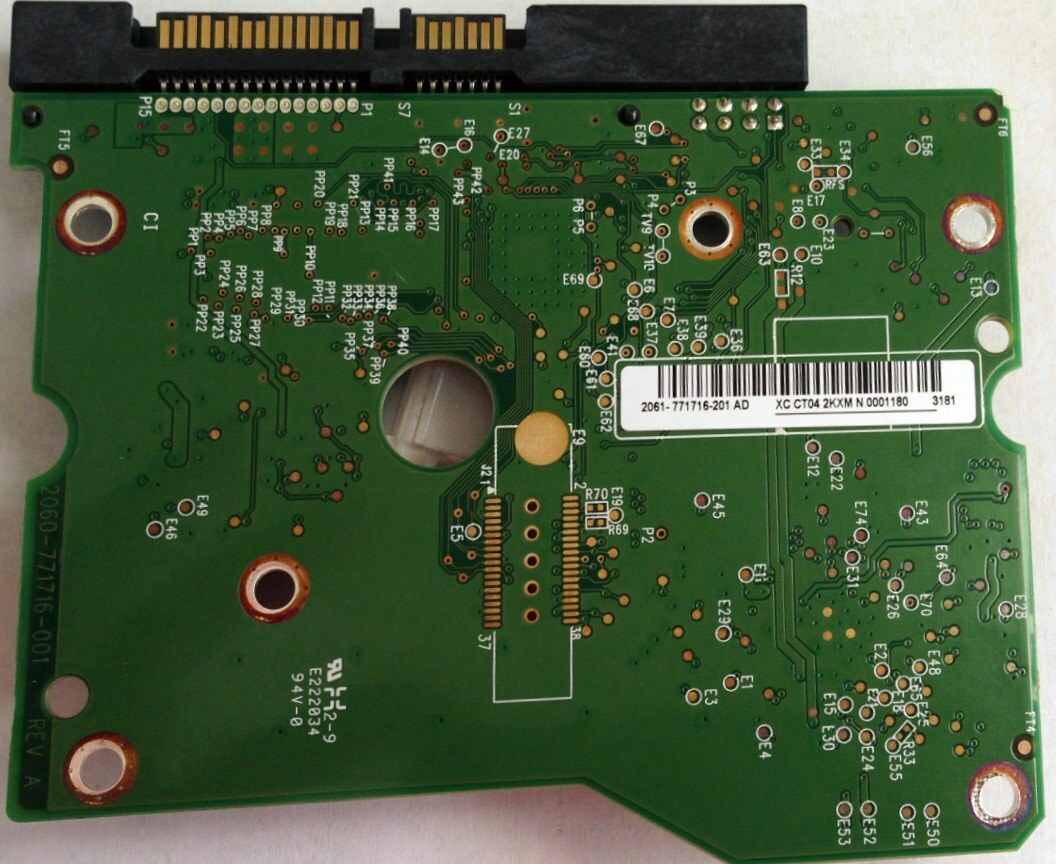 2060-771624-001 WD Harddisk PCB Kartı HDDZone Türkçe