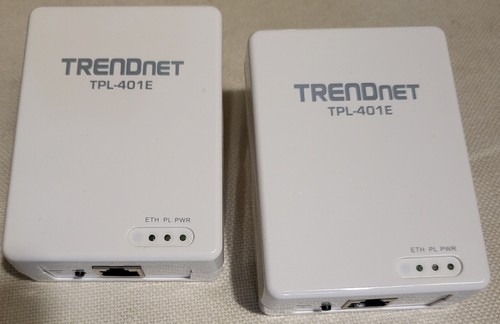 Trendnet TPL-401E Power Line Ethernet 500 Mbps Adapters - Picture 2 of 4