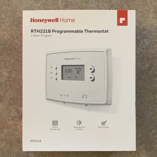 New Honeywell Home RTH221B Programmable Thermostat - Picture 1 of 9
