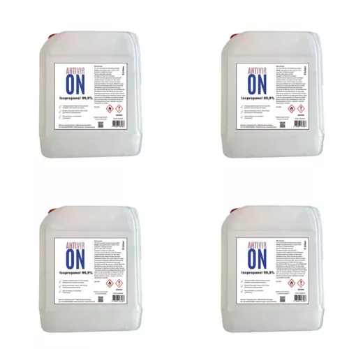 20L Isopropanol Isopropylalkohol 99,9% IPA 2-Propanol Entfetter
