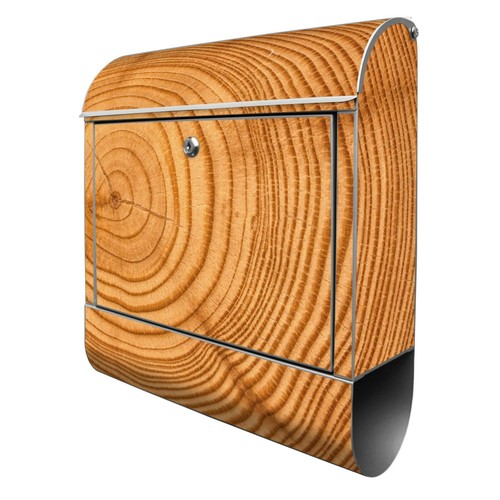 Briefkasten Holz TOP Motive Design Postkasten mit Zeitungsfach banjado Mailbox - Bild 47 von 51