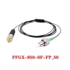 1pc 850nm 50mW Single-Mode Fiber Laser Module  Optical Pigtail 5 μm FC/SMA905