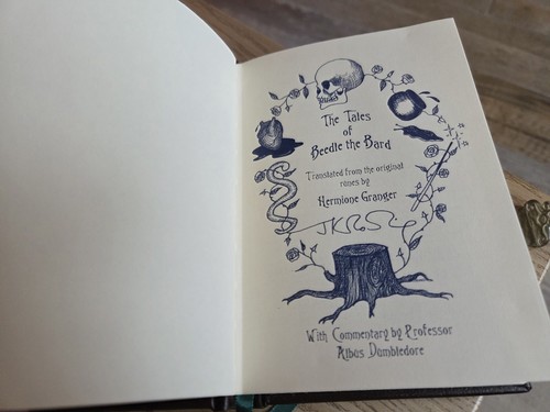 Tales Of Beedle The Bard-leather Bound Collectors 1st Edition - Picture 15 of 17
