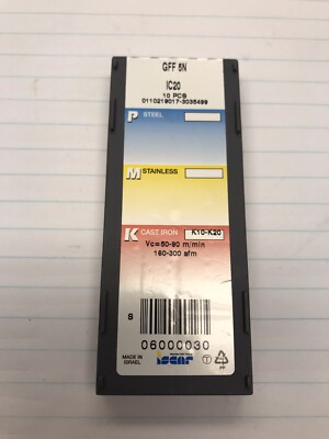 10 pcs.  GFF 5N IC20 ISCAR INSERT (loc I15)
