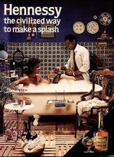 Vintage Hennessy Cognac Ad Poster Print Advertising 17x12 Reproduction